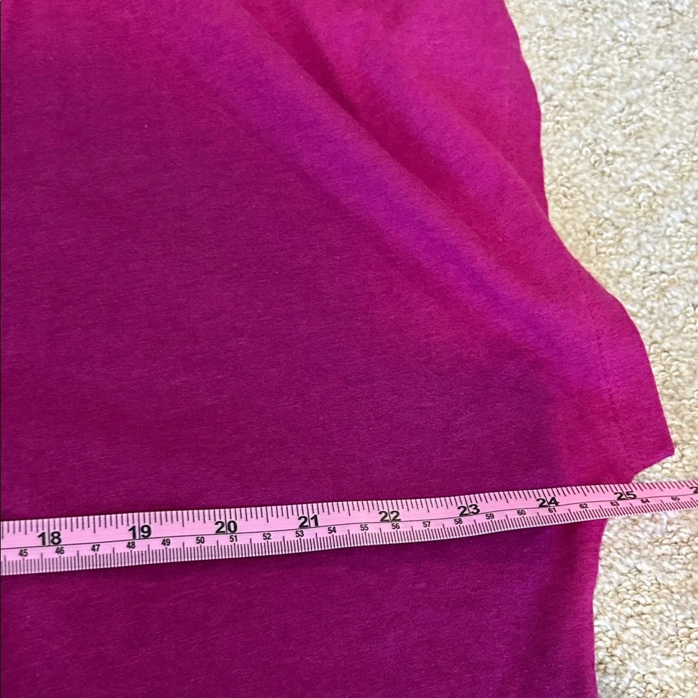 Lane Bryant Purple Top with Studded Cross - Picture 3 of 3
